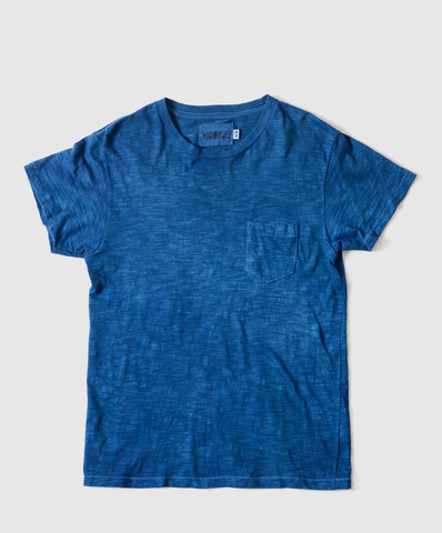 Dark Indigo Dipped Tee Small Batch by Noble Denim