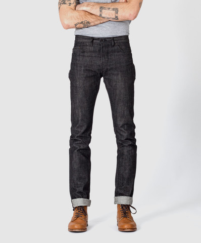 Black Japanese Selvage Jeans by Noble Denim